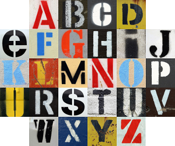 Litery alfabetu